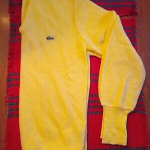 VINTAGE IZOD LACOSTE®️ GATOR 🐊V-NECK SWEATER
